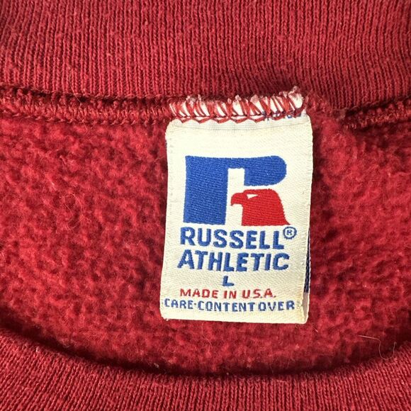 Vintage RUSSELL University Alabama Crimson Tide Sweatshirt‎ Mens Large Tide USA - Picture 10 of 14